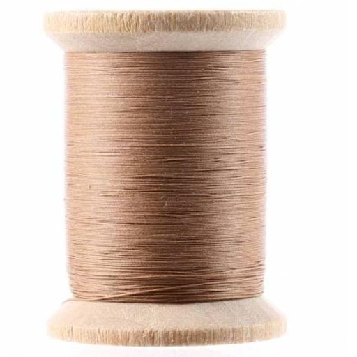 [CKR-211-05-003] Cotton Hand Quilting Thread 3-Ply 500Yd Light Brown From Yli