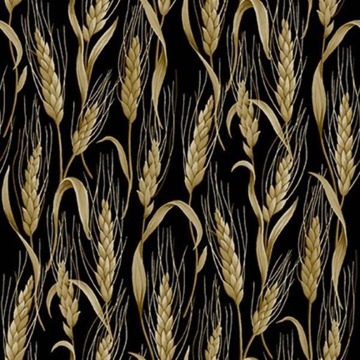 [AND-654-K] Autumn Woods Wheat Black From Autumn Woods For Andover