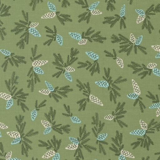 [MOD-45563-17] Good News Great Joy Pinecones Eucalyptus By Fancy That Design House For Moda