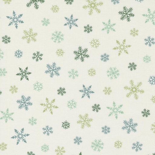 [MOD-56077-21] Holidays at Home Snowflakes Snowy White by Deb Strain for Moda Fabrics