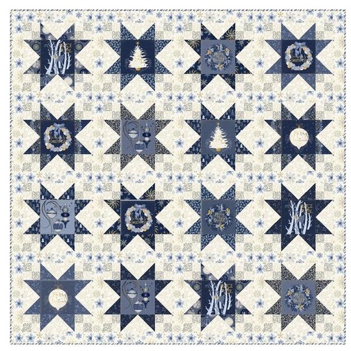 [PP-SnowfallQuiltKit] Snowfall Quilt Kit From P&B