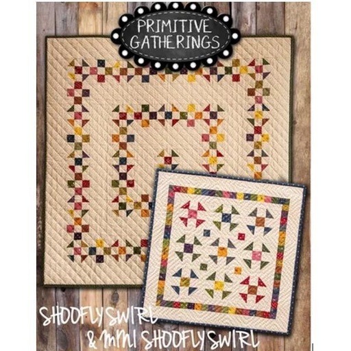 [PP-ShooflySwirlKit] Shoofly Swirl & Mini Shoofly Swirl Quilt Kit