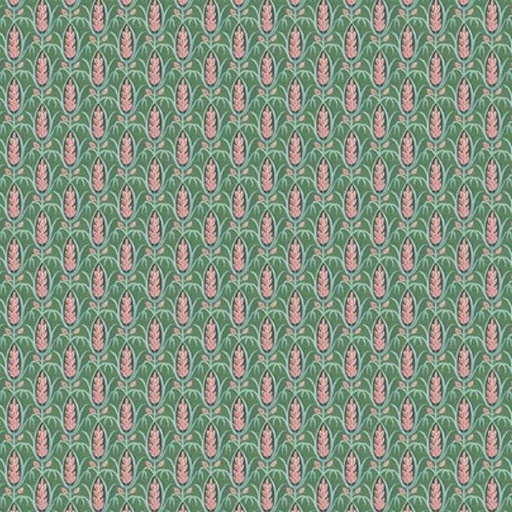 [BLAN-2978-66] Sophisticats Geometric Stylized Wheat Green By Leslie Anne Ivory For Blank Quilting