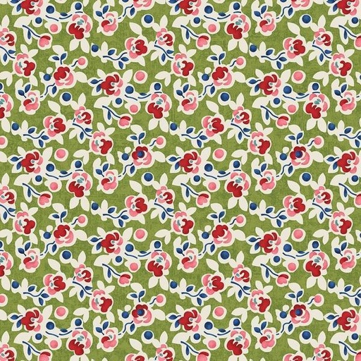 [BEN-13603-45] Posies Willow From The Wander Lane Collection By Nancy Halverson For Benartex