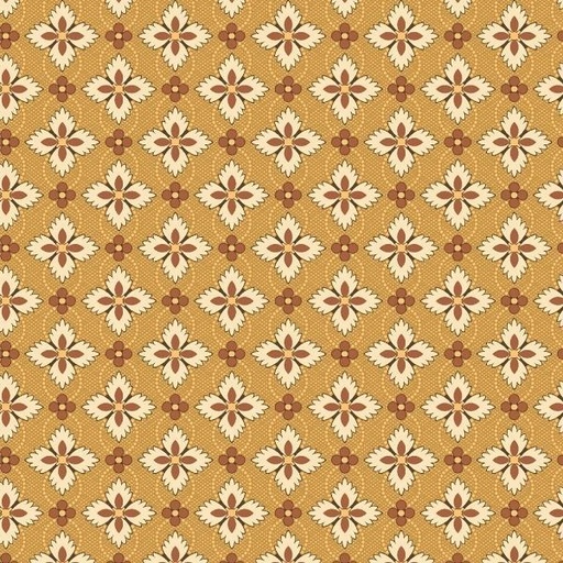 [MB-R600540-GOLD] Hearthstone Gold Golden Tiles By Lynn Wilder For Marcus Fabrics