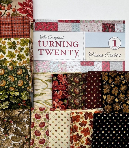 [PP-AutumnWoodsTT] Autumn Woods Turning Twenty Quilt Kit 