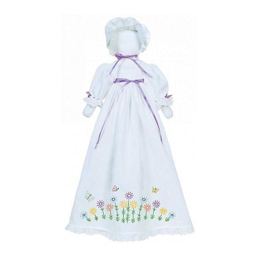 [JD-1900-928] Field of Flowers Pillowcase Doll Kit from Jack Dempsey Inc