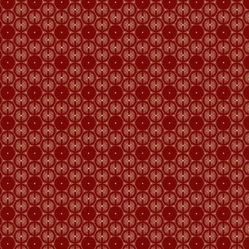 [MB-R2660699-RED] Seaside Spyglass Red By Paula Barnes For Marcus Fabrics