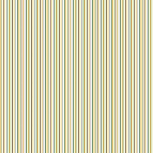 [NOR-25647-10] Wee Safari Plain Stripe By Deborah Edwards For Northcott Fabrics 