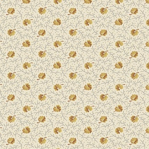 [AND-803-L] English Garden Spring Hill Sugar & Cream by Laundry Basket Quilts for Andover Fabrics 