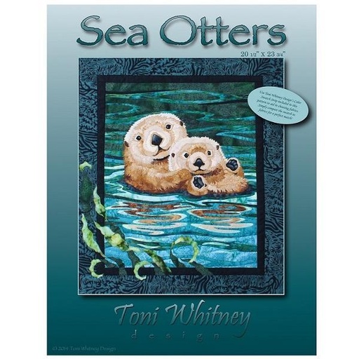 [TWD-SO-023] Sea Otters Pattern by Toni Whitney for Toni Whitney Designs 