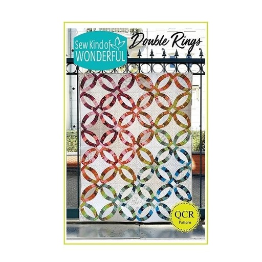 [SKW-473] Double Rings Quilt Pattern from Sew Kind of Wonderful