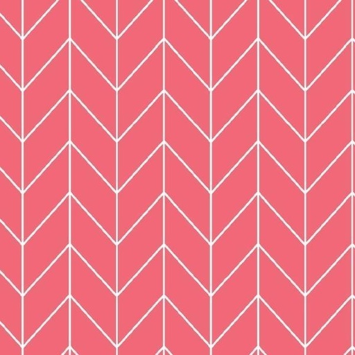 [MAY-8258-P] KimberBell Basics Chevron Pink by Kim Christopherson for Maywood Studio