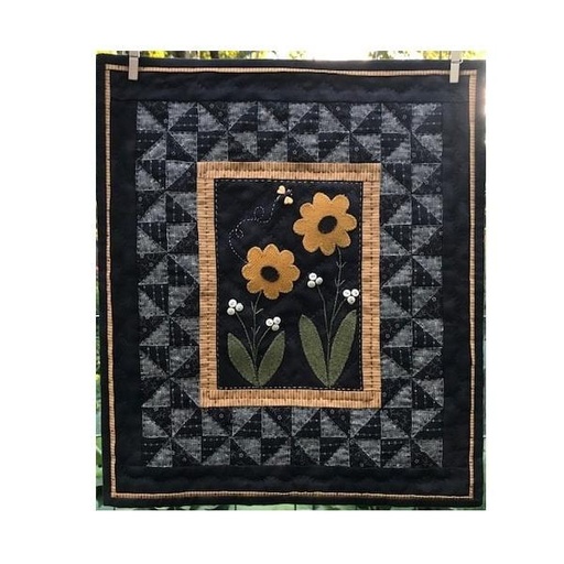 [RBQ-601] Black-Eyed Susan Pattern From Red Button Quilt Company