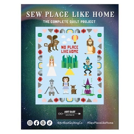 [AEQ-OZ0-923] Sew Place Like Home-The Complete Quilt Project 