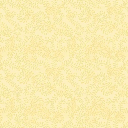 [WP-27650-500] Swirling Leaves Light Yellow Danielle Leone For Wilmington Prints