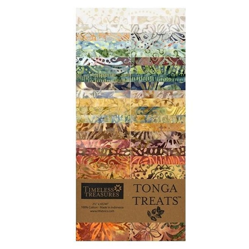 [TTR-STRIP40-WIND] Tonga Windsong Batiks Tonga Treats By Wing And A Prayer Design For Timeless Treasures 