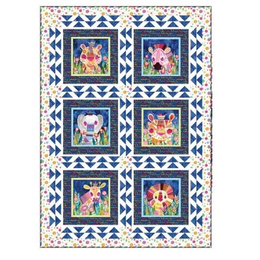 [PP-WildAtHeartKit] Wild At Heart Quilt Kit From P&B