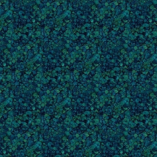 [NOR-26912-49] Cedarcrst Falls Navy/Teal Bubble Texture By Deborah Edwards & Melanie Samra For Northcott Fabrics 