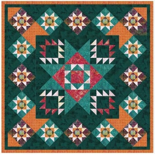 [PP-StarCruiserKit] Star Cruiser Quilt Kit From Island Batik