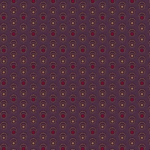 [MB-170792-PURP] Piecemakers Sampler Purple Half Rounds By Pam Buda For Marcus Fabrics 