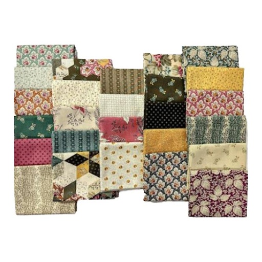 [PP-EnglishGardenFQB] English Garden Fat Quarter Bundle By Laundry Basket From Andover