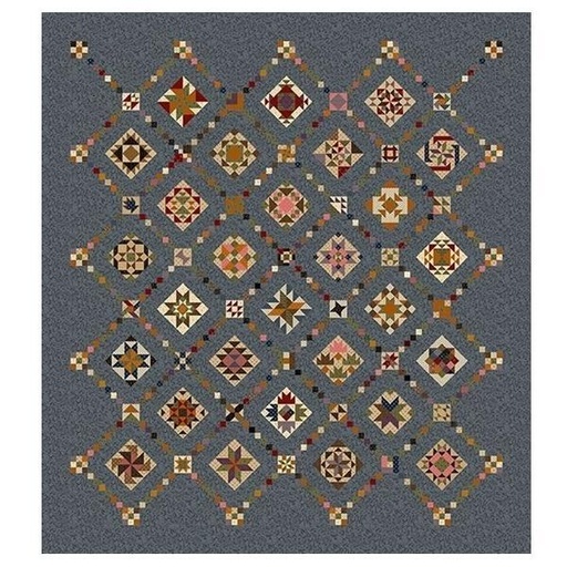 [HSPQ-HQ-365] Piecemakers Sampler Pattern By Pam Buda Of Heartspun Quilts