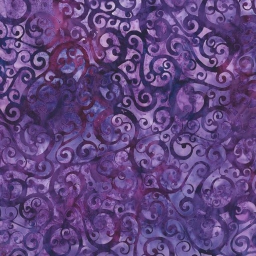 [KAF-22483-6] Artisan Batiks: Graceful Purple By Lunn Studios For Robert Kaufman Fabrics 