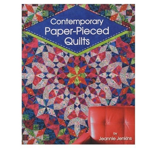 [LAUN-L-027] Comtemporary Paper-Pieced Quilts By Jeannie Jenkins 