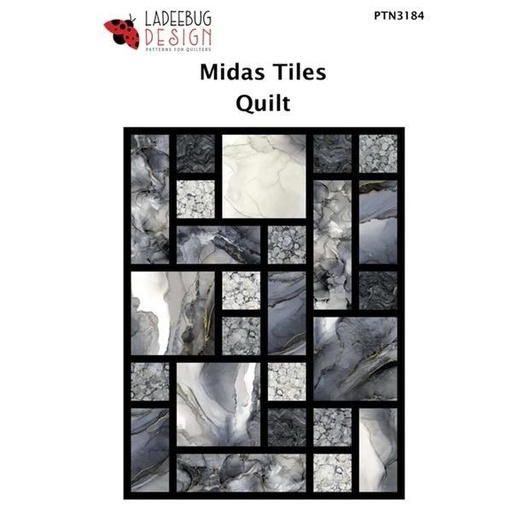 [NOR-PTN-3184] Midas Touch Quilt Pattern By Ladeebug Design For Northcott Fabrics