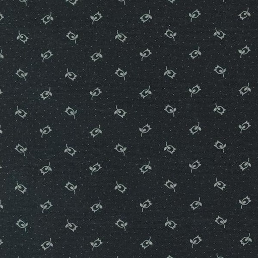 [MOD-9745-19] Chickadee Landing Rosebud Dots Mulch By Kansas Troubles Quilters For Moda Fabrics