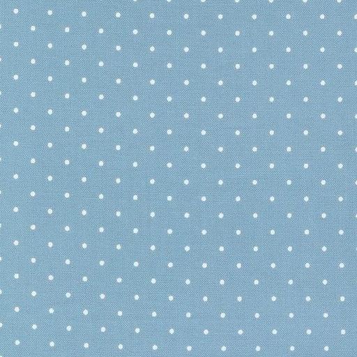 [MOD-55307-12] Shoreline Light Blue Dot Dots By Camille Roskelley For Moda Fabrics 