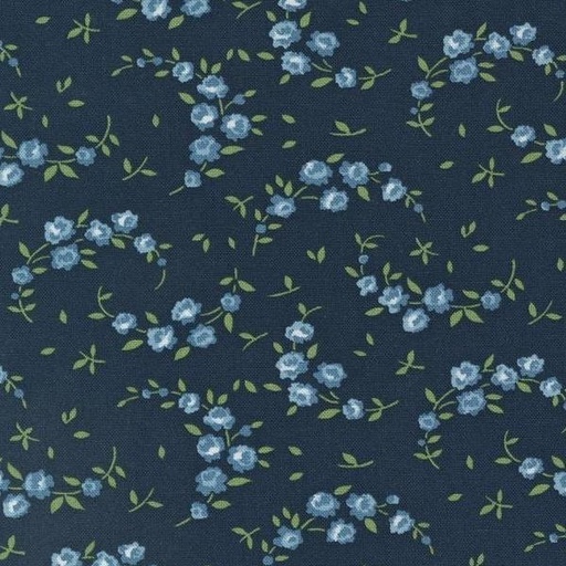 [MOD-55308-14] Shoreline Summer Floral Navy By Camille Roskelley For Moda Fabrics