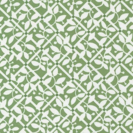 [MOD-55303-15] Shoreline Green Lattice Checks And Plaids By Camille Roskelley For Moda Fabrics