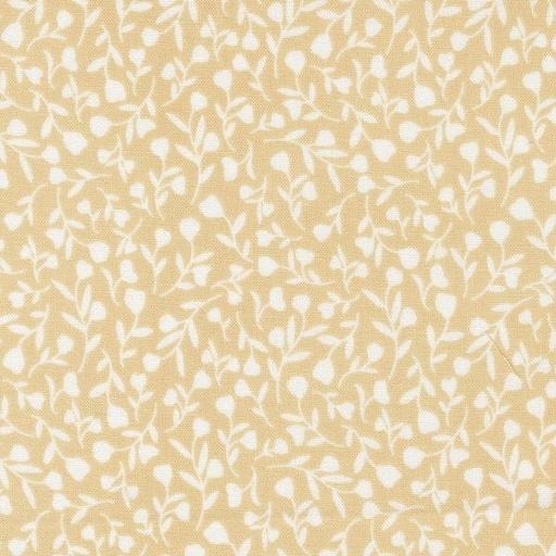 [MOD-31731-12] Flower Girl Meadow Floral Wheat By My Sew Quilty Life For Moda Fabrics