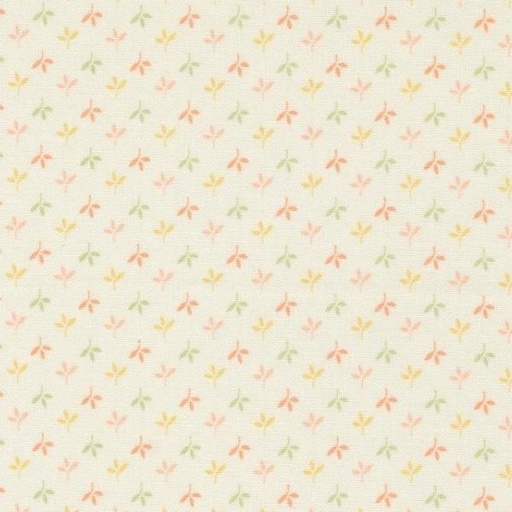 [MOD-31736-11] Flower Girl Leafy Blenders Porcelain by My Sew Quilty Life for Moda Fabrics