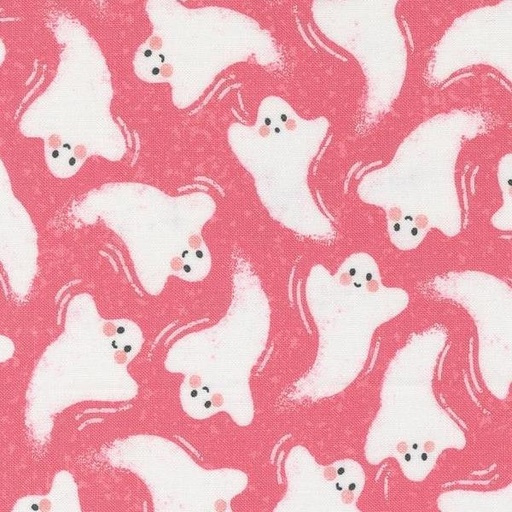 [MOD-5211-14] Hey Boo Friendly Ghost Love Potion Pink By Lella Boutique For Moda Fabrics