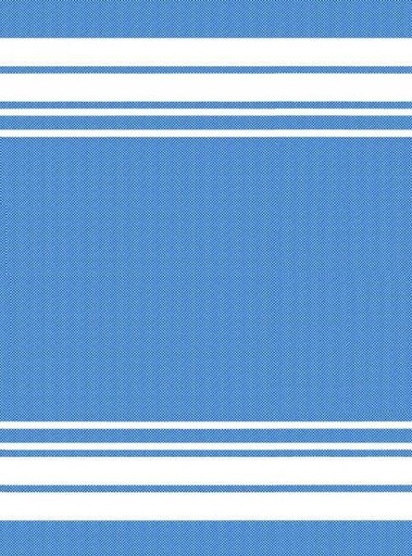 [SEF-T13-111] Blue Border Stripe Hand Towel From Studio E Fabrics