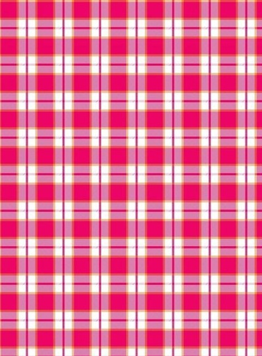 [SEF-T12-2] Pink Plaid Hand Towel From Studio E Fabrics