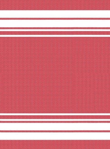 [SEF-T13-888] Red Border Stripe Hand Towel From Studio E Fabrics