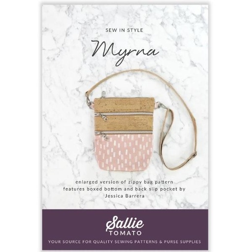 [STO-LST-121] Myrna Purse Pattern By Jessica Barrera For Sallie Tomato