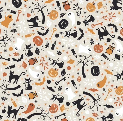 [MAY-10571-E] Pumpkins & Potions Cats Cream