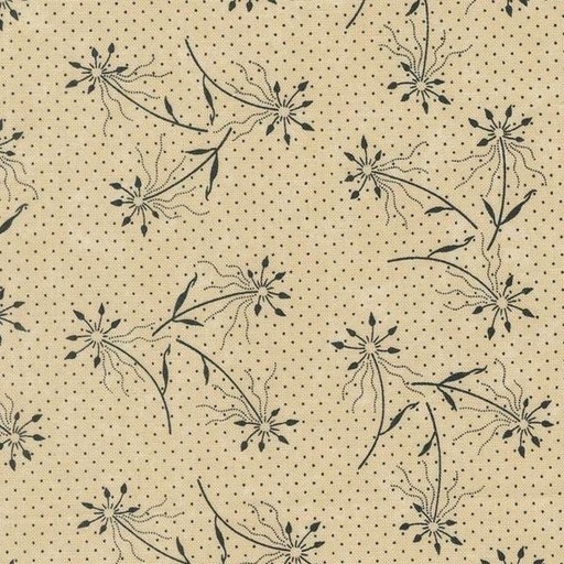 [MOD-9750-11] Blackbirds Nest Dandelion Floral Tan by Kansas Troubles Quilters for Moda Fabrics