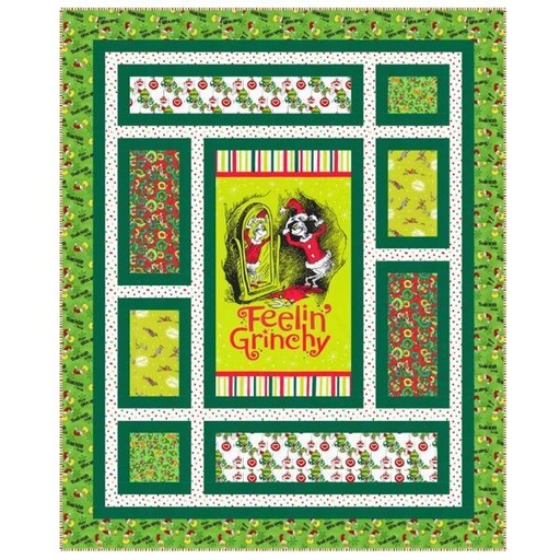 [PP-FeelinGrinchyKit] Feeling Grinchy Quilt Kit