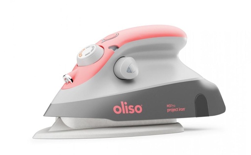 [OS-M3PRO-CORAL] Oliso Coral  M3Pro Mini Iron With Trivet