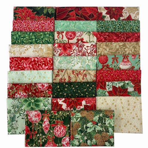 [PP-FlourishFQB] Flourish Fat Quarter Bundle from Robert Kaufman