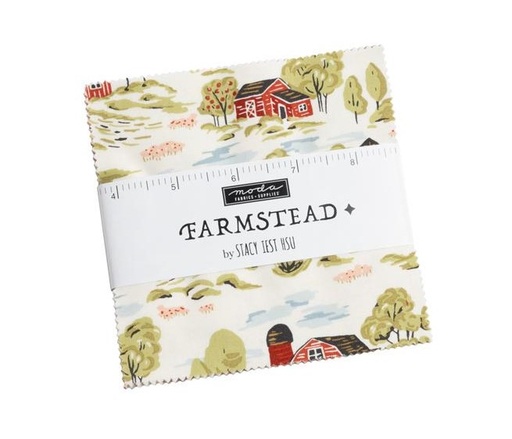 [MOD-20900-PP] Farmstead Charm Pack by Stacy Iest Hsu for Moda Fabrics