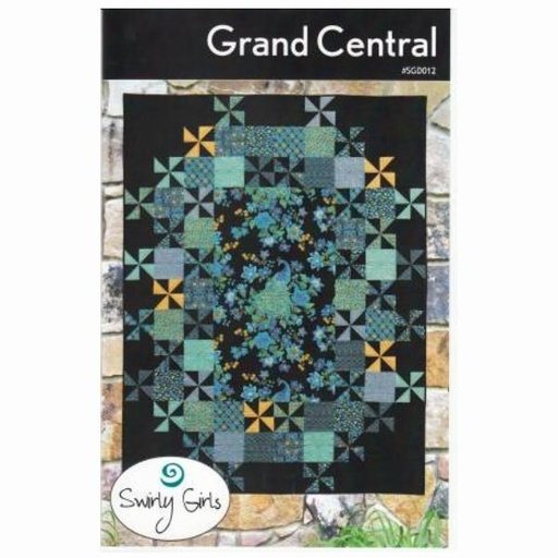 [PTN-2855] Grand Central Pattern By Susan Emory For Swirly Girls Design 