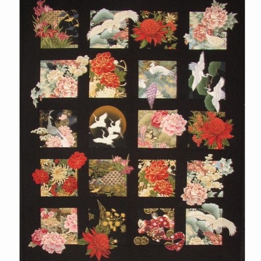 [WBQ-225] 20 Asian Blocks Plus Quilt Pattern from Willow Brooks Quilts 