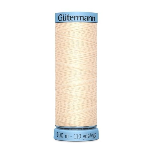 [GUT-S303-414] Gutermann Silk Thread 109 Yards, Cream